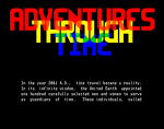 Adventures Through Time